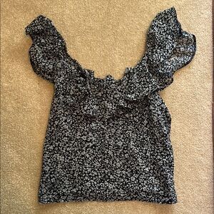 Abercrombie floral tank